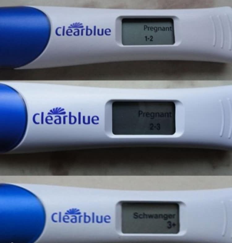 Как использовать струйный тест на беременность clearblue