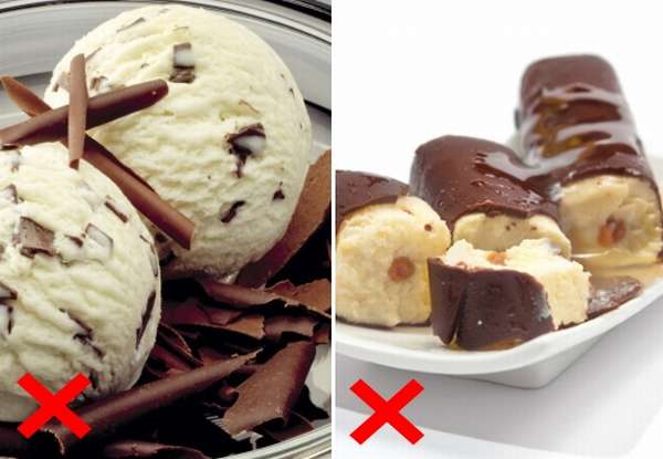 мороженое сырки нельзя