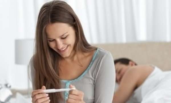Радость от положительного теста на беременность