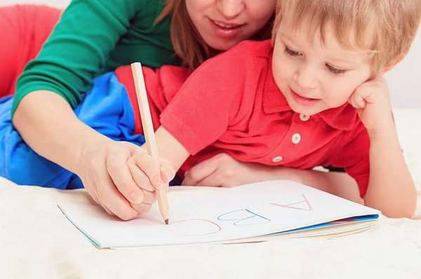 как научить ребенка писать