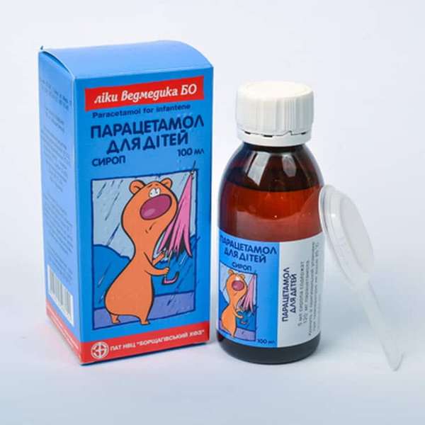парацетамол сироп для детей инструкция