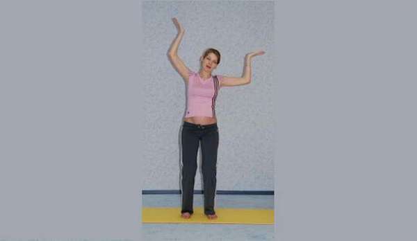 гимнастика для беременных 2 триместр руки