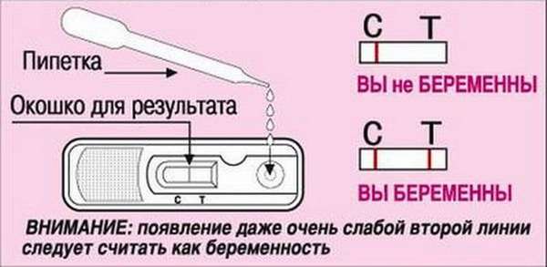 А вот инструкция для теста-кассеты.